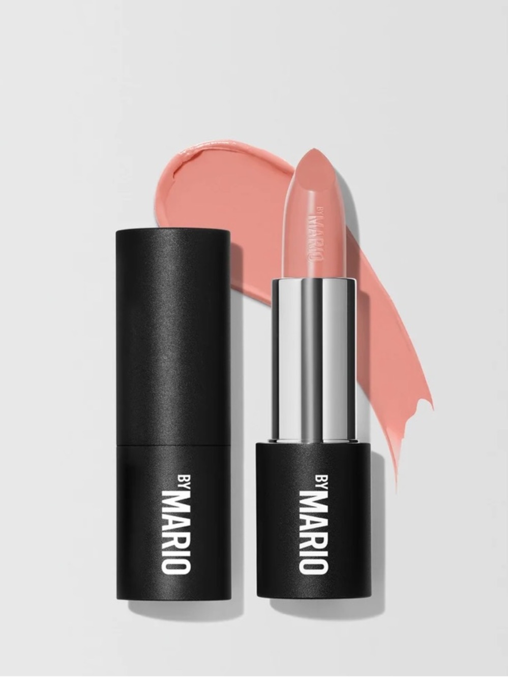 Makeup BY MARIO Super Satin Lipstick in Midtown Light Neutral Pink